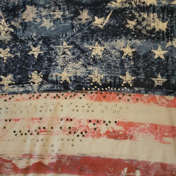 🌻SALE🌻 NWOT WOMENS GREAT NORTHWEST INDIGO TOP - Picture 6 of 9